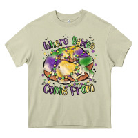 Mossy where babies come from Heavy Core Tee - MaliasSmallBusiness