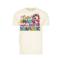 Cute Smart And A Little Bit Dramatic Vintage Tee | Teevron
