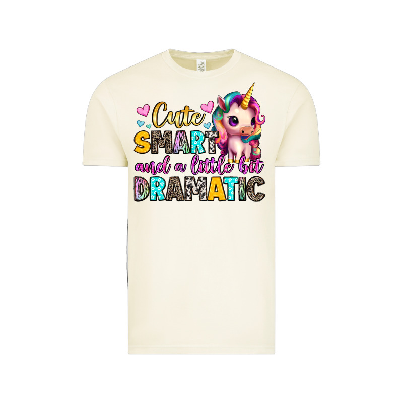 Cute Smart And A Little Bit Dramatic Vintage Tee by Artiststas | Teevron