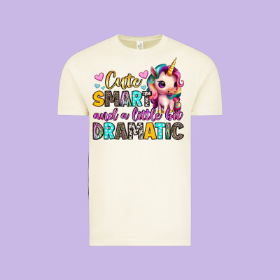 Cute Smart And A Little Bit Dramatic Vintage Tee Designed By Artiststas