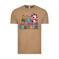 Vintage Coffee cute smart and a little bit dramatic Vintage Tee - Artiststas