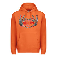 Carrot Happy Valentine's Day skeleton hands Premium Hoodie - FaDigitalArtStudio