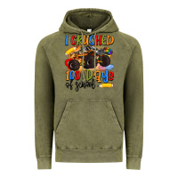 Vintage Olive i crushed 100 days of school Vintage Hoodie - Artiststas