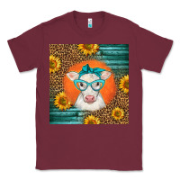 Burgundy charolais cow Classic Tee - LillyAllenDesigns