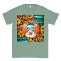 Sage charolais cow Classic Tee - LillyAllenDesigns