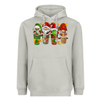 Moon Dust christmas coffee cups gnomies Heavyweight Hoodie - FaDigitalArtStudio