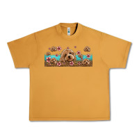 Peanut Butter floral cockapoo Urban Heavy Tee - Jasminsmagicworld