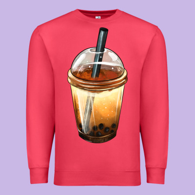 Bobba Cup Premium Sweatshirt Designed By Fadigitalartstudio