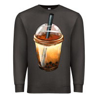 Smoke Bobba cup Premium Sweatshirt - FaDigitalArtStudio