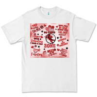 White funny valentine's day Premium Tee - MaliasSmallBusiness