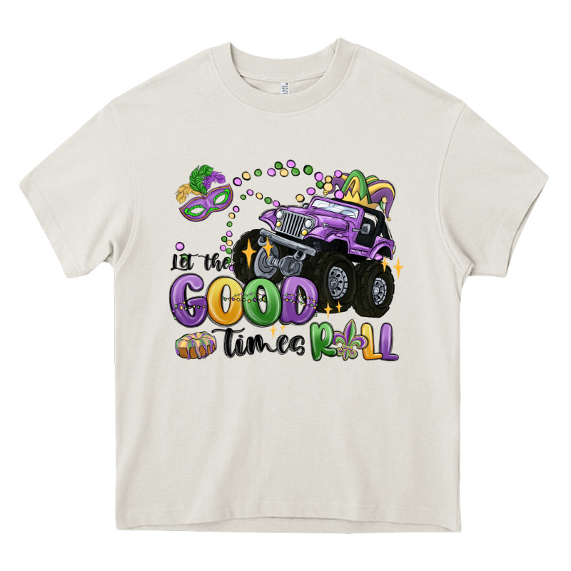 Let The Good Times Roll Heavy Core Tee by MaliasSmallBusiness | Teevron