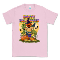 Bubblegum Pink happy halloween Classic Tee - LillyAllenDesigns