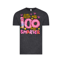 Vintage Black little miss 100 days smarter Vintage Tee - Artiststas