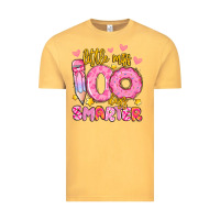 Vintage Mustard little miss 100 days smarter Vintage Tee - Artiststas