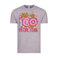 Vintage Zinc little miss 100 days smarter Vintage Tee - Artiststas