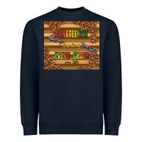 Juneteenth Breaking Every Chain Since 1865 Heavyweight Sweatshirt | Teevron
