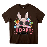Chocolate Brown one hoppy mama Heavy Core Tee - MaliasSmallBusiness