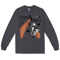 Smoke I Have Two Moods Black Sneakers Afro Girl Long Sleeve Tee - texasbilliewilder
