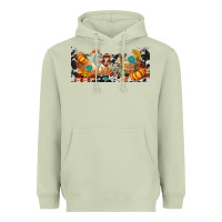 Matcha cozy vibes libbey glass Heavyweight Hoodie - BundleAndBundleShop