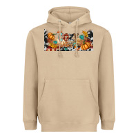 Mushroom cozy vibes libbey glass Heavyweight Hoodie - BundleAndBundleShop