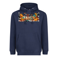 Navy cozy vibes libbey glass Heavyweight Hoodie - BundleAndBundleShop