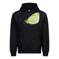 Black Cabbage White Butterfly Urban Hoodie - LillyAllenDesigns