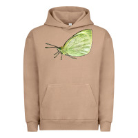 Pigment Burro Cabbage White Butterfly Urban Hoodie - LillyAllenDesigns