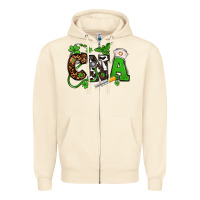 Sandshell St. Patrick's Day CNA Zipper Hoodie - OliviaCreatesArt