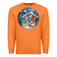 Carrot Winter Farm Animals Premium Sweatshirt - FaDigitalArtStudio