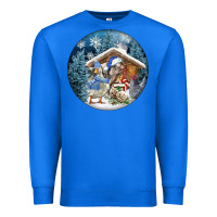 Winter Farm Animals Premium Sweatshirt | Teevron