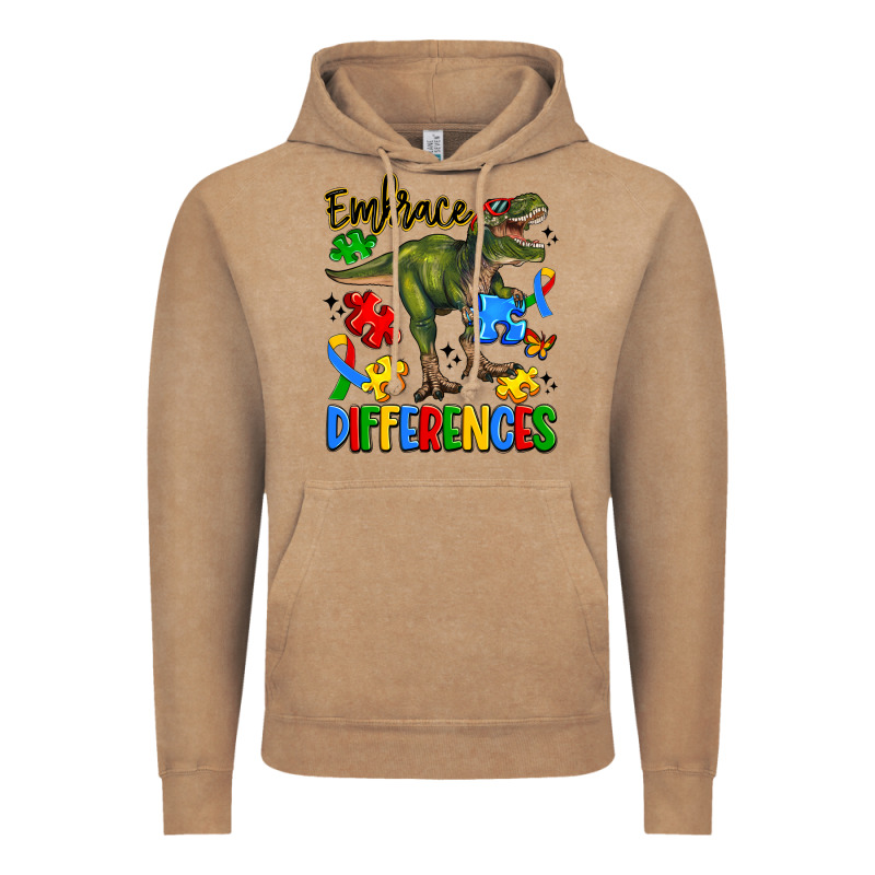 Embrace Differences Vintage Hoodie by Artiststas | Teevron