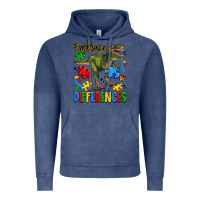 Vintage Denim embrace differences Vintage Hoodie - Artiststas