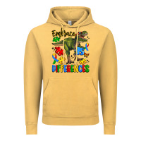 Vintage Mustard embrace differences Vintage Hoodie - Artiststas