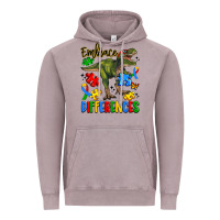 Vintage Zinc embrace differences Vintage Hoodie - Artiststas