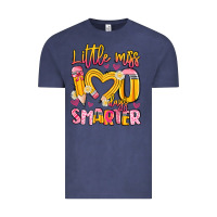 Vintage Denim little miss 100 days smarter Vintage Tee - Artiststas