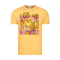 Vintage Mustard little miss 100 days smarter Vintage Tee - Artiststas