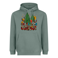 Sage christmas cowboy Heavyweight Hoodie - FaDigitalArtStudio