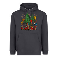Smoke christmas cowboy Heavyweight Hoodie - FaDigitalArtStudio