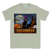 Matcha Black Cat Halloween Classic Tee - LillyAllenDesigns