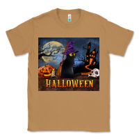 Toasted Coconut Black Cat Halloween Classic Tee - LillyAllenDesigns