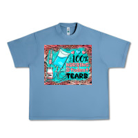 Pebble Blue 100 nursing student tears mousepad Urban Heavy Tee - BarkalooDesign