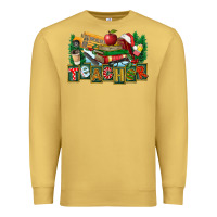Antique Gold Christmas Teacher Premium Sweatshirt - FaDigitalArtStudio