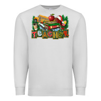 Dove Grey Christmas Teacher Premium Sweatshirt - FaDigitalArtStudio