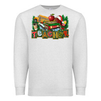 Oatmeal Heather Christmas Teacher Premium Sweatshirt - FaDigitalArtStudio