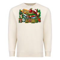Sandshell Christmas Teacher Premium Sweatshirt - FaDigitalArtStudio