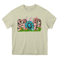 Mossy hop rabbit Heavy Core Tee - MaliasSmallBusiness