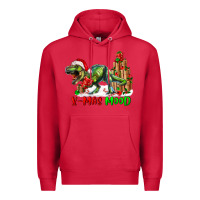 Cardinal T- Rex X-Mas Mood Premium Hoodie - RanaPortraitStore