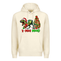 Sandshell T- Rex X-Mas Mood Premium Hoodie - RanaPortraitStore
