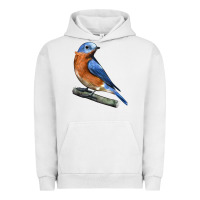 Eastern Bluebird Urban Hoodie | Teevron