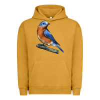 Pigment Peanut Butter Eastern Bluebird Urban Hoodie - LillyAllenDesigns